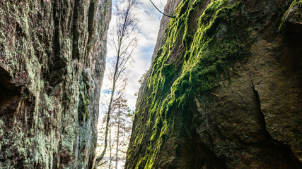 Stone gorge in the southern Finland. Name of the place is 