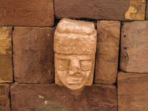 stone wall in ancient city 