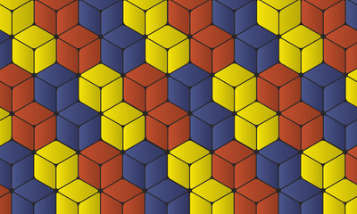 Cubes 3D imbriqués