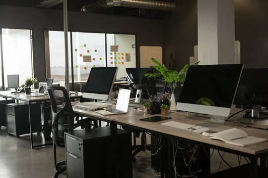 Interior of office