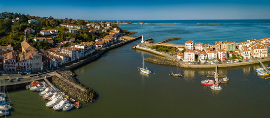 Harbour in Saint Jean de Luz. France