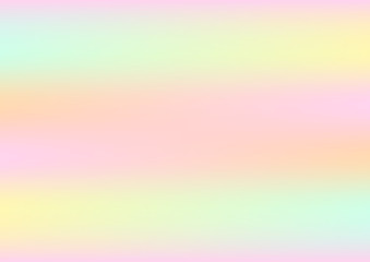 Abstract holographic background with pastel colors