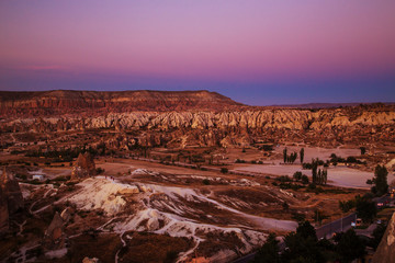 Amazing mountain landscape in central Turkey.