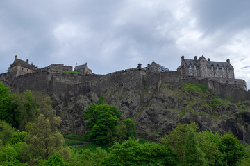 Fototapeta na wymiar Das Schloß von Edinburgh