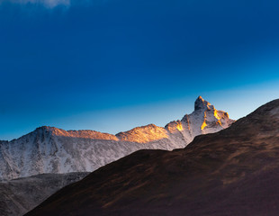 in the mountains of Northern Norway