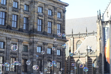 Bubbles in Amsterdam