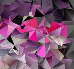 Obraz premium Triangular 3d, modern background