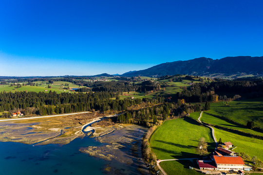 Premer Lechsee, Prem, Lech, F&uuml;ssen, Bavaria, Germany