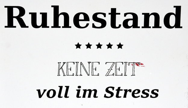 Stress im Ruhestand
