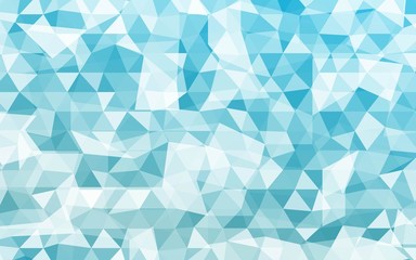 Geometric Background With Transparent Triangles. Vector Illustration. For Your Business Design, Presentation.