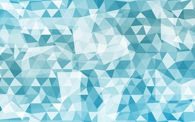 Geometric Background With Transparent Triangles. Vector Illustration. For Your Business Design, Presentation.