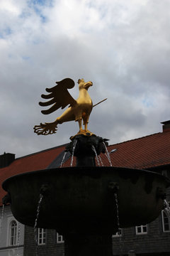 Der Marktbrunnen in Goslar