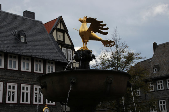 Der Marktbrunnen in Goslar