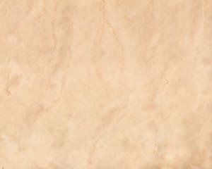 Old sheet of paper texture.