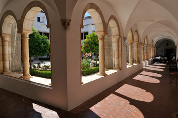 cloister in Portugal