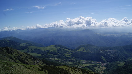 Fototapeta na wymiar Gardasee, Wandern, Berge 