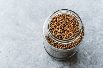 Jar of Sumac Seeds / Harvested Malosma Laurina Laurel Sumak