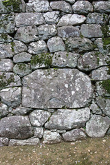 日本の戦国時代の城犬山城の石垣