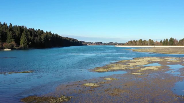 Premer Lechsee, Prem, Lech, F&uuml;ssen, Bavaria, Germany