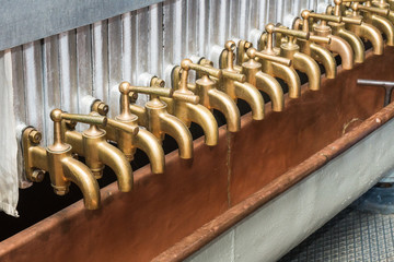 Maischefilter in einer Brauerei