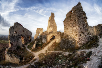 Ruins of Plavecky castle