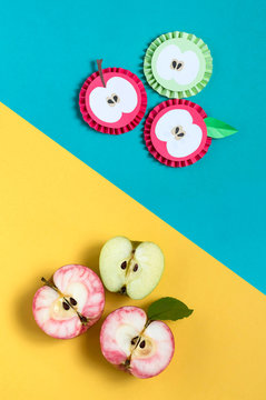 Apples and their paper models