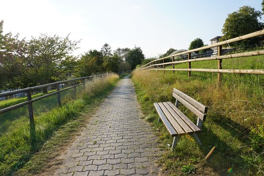 g&auml;rtnerei im park am z&uuml;richer see in der schweiz