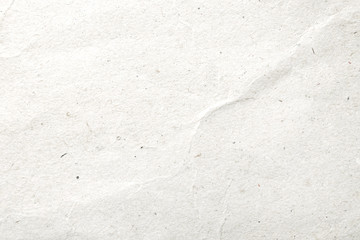 White crumpled paper pattern and texture background.