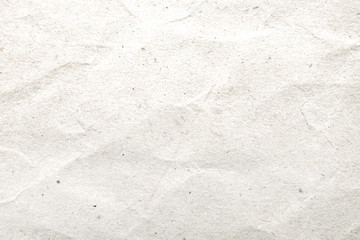 White crumpled paper pattern and texture background.