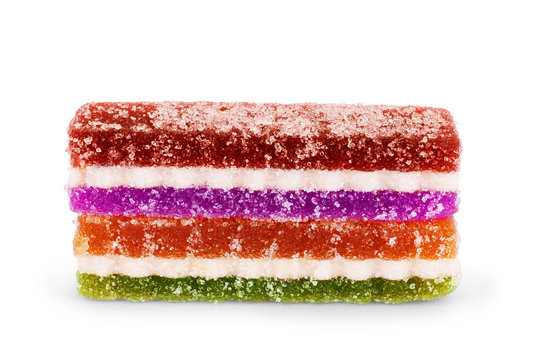 candies with jelly and sugar pattern. colorful array of different childs sweets and treats. Bright party background