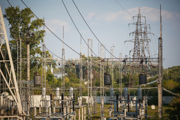 Electrical Substation and components