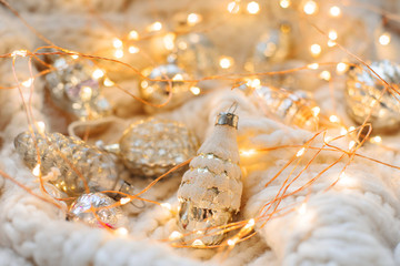 vintage new year decor