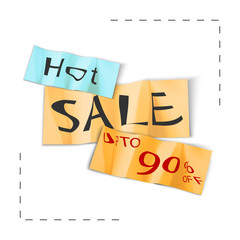 Shopping promotion banner hot sale up to 90% off