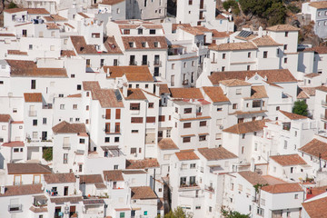 Obraz na płótnie Canvas pueblo blanco de la serranía de Málaga, Casares