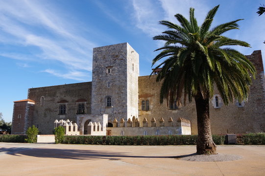 Ch&acirc;teau m&eacute;di&eacute;val du Palais des rois de Majorque &agrave; Perpignan sud de France