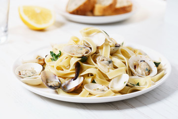 seafood pasta with spice