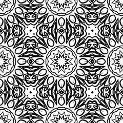 vector pattern paper for scrapbook. Abstract floral seamless ornament.
