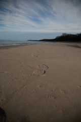 Spuren im Sand, Schritte