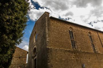 Massa Marittima , Italy - Ex-monastery of Santa Chiara