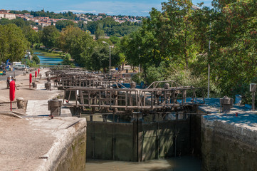Schleusen von Fonseranes bei Beziers
