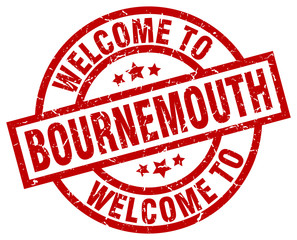 welcome to Bournemouth red stamp