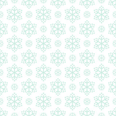 Seamless snow pattern