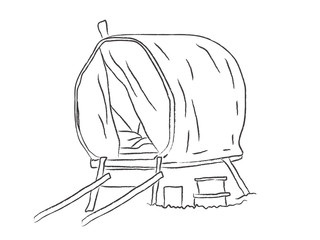 Цыганская кибитка