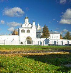 Autumn landscape in Suzdal.