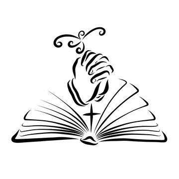 Praying Hands Drawing Photos Royalty Free Images Graphics Vectors Videos Adobe Stock