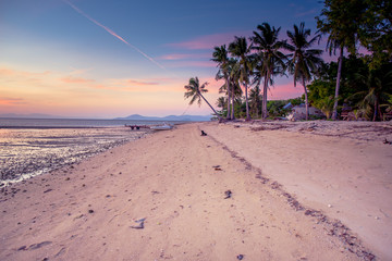 Sunset at Lakawon Beach Resort, Cadiz, Negros Occidental, Phlippines