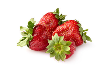 Strawberry Isolated on White Background