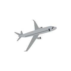 Aero plane graphic design template vector