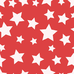 Star seamless background.Christmas seamless background with stars. New Christmas design