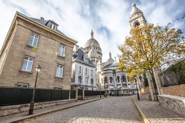 Fototapeta premium Sacré Coeur Printemps